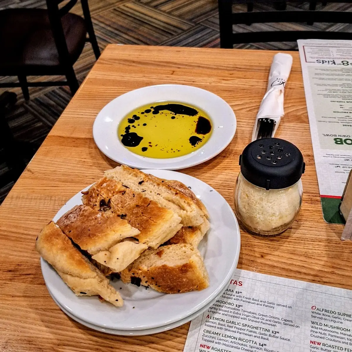 Bread and Olive Oil Balsamic