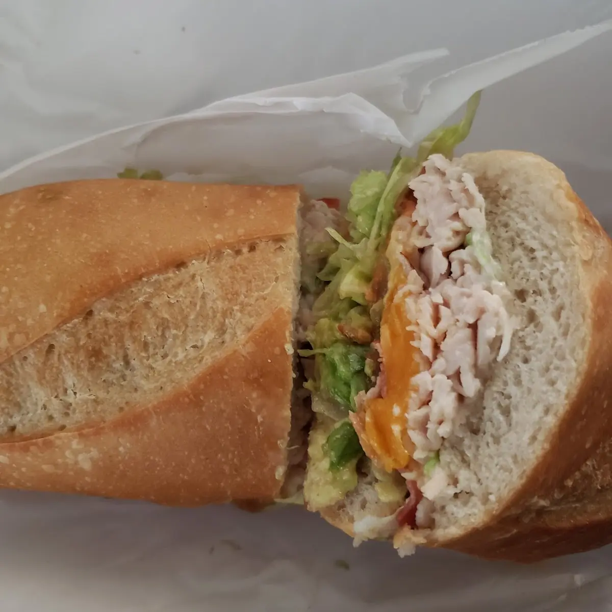 California Sandwich on Sourdough Bread