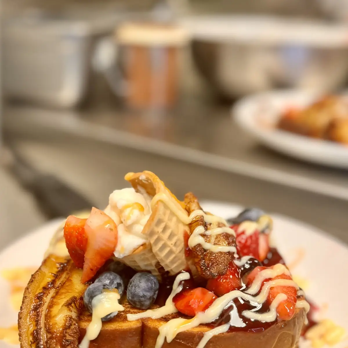 Banana Split French Toast
