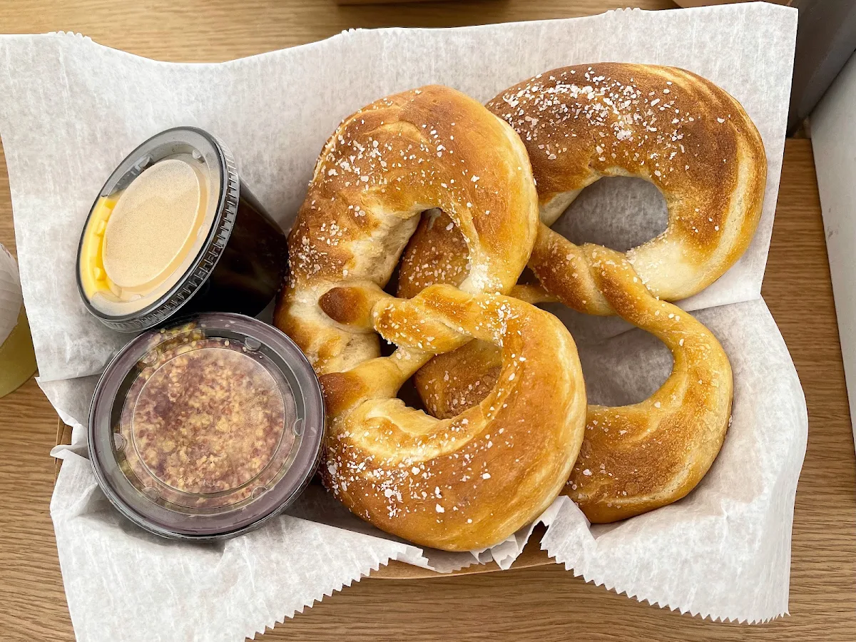 Two Soft Pretzels