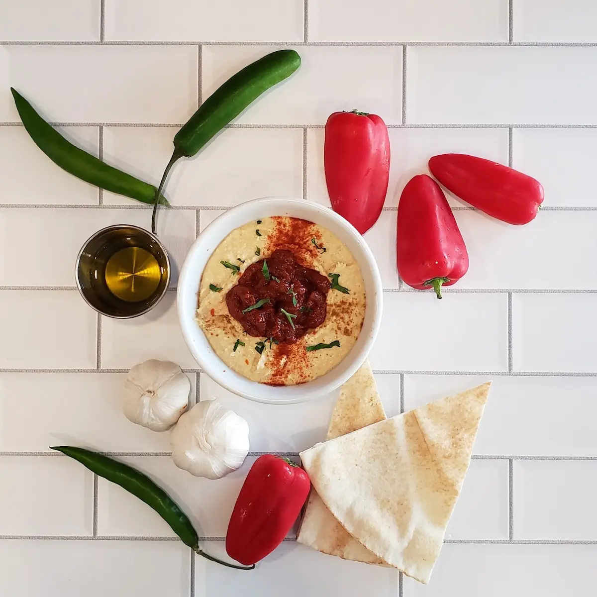 Palestinian Hummus