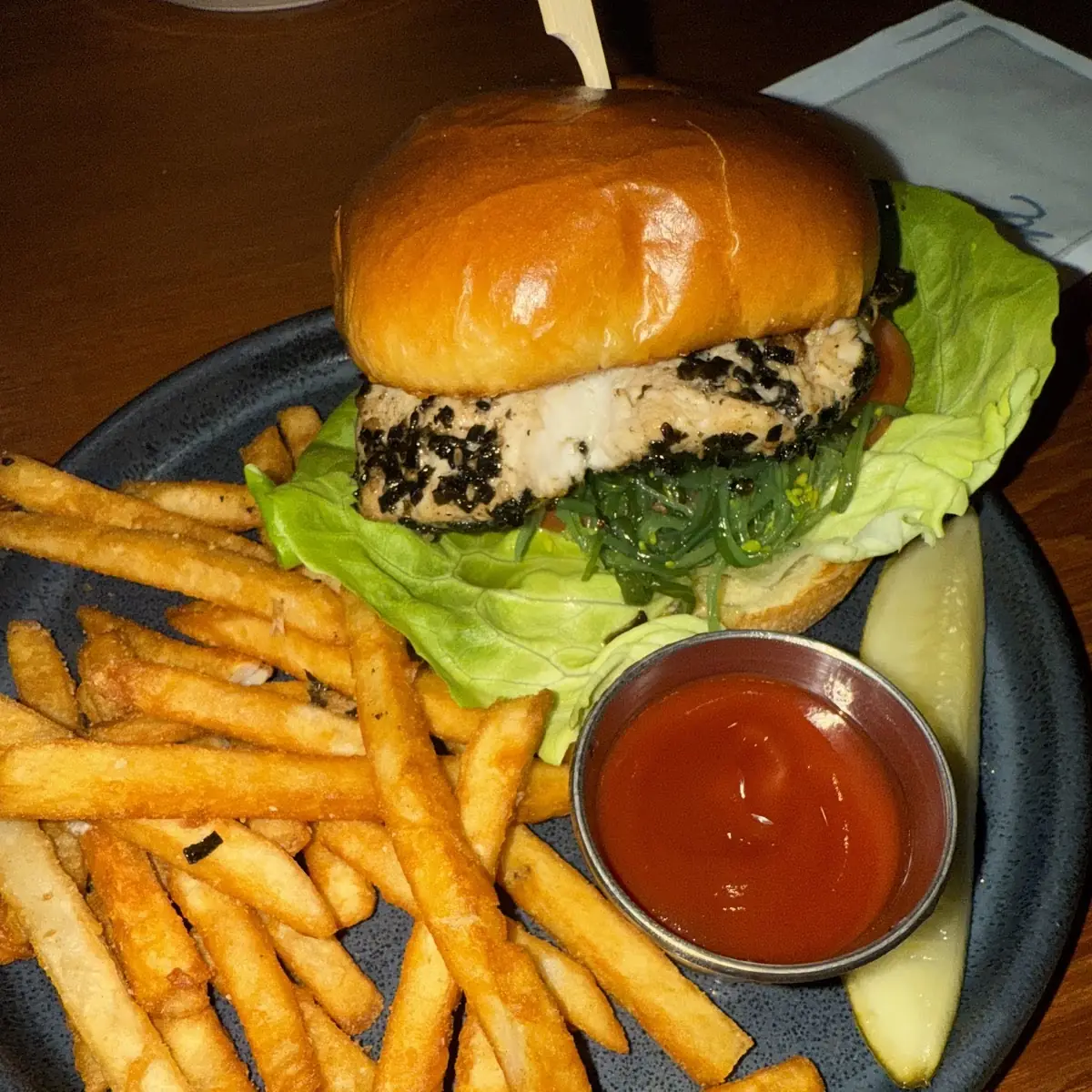 Furikake Fish Sandwich