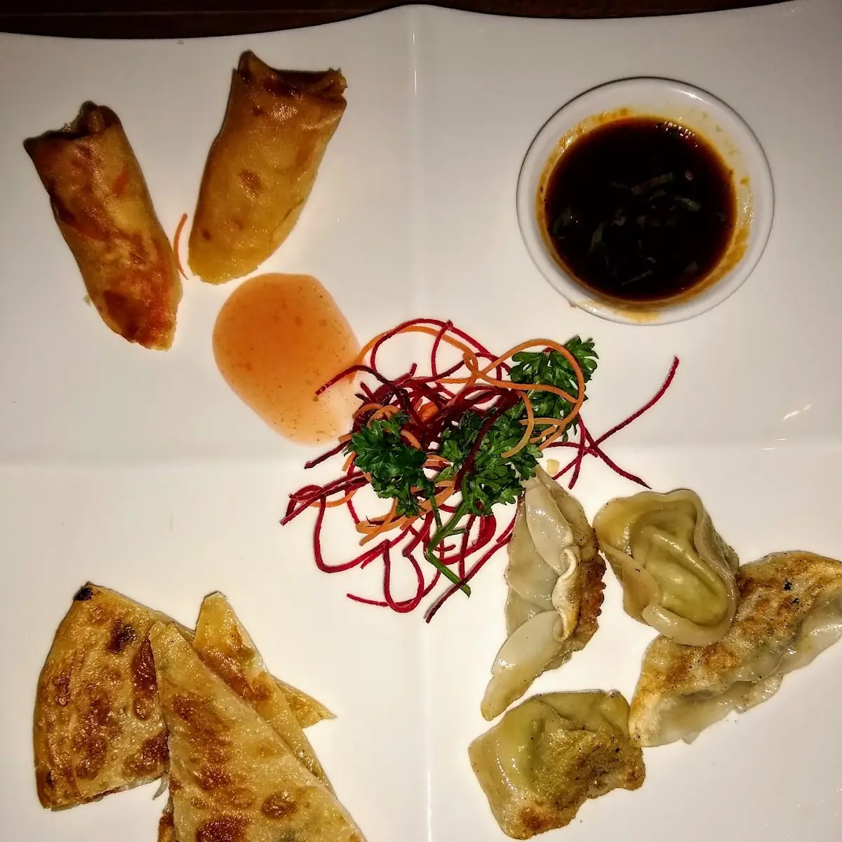 Dim Sum Sampler Platter