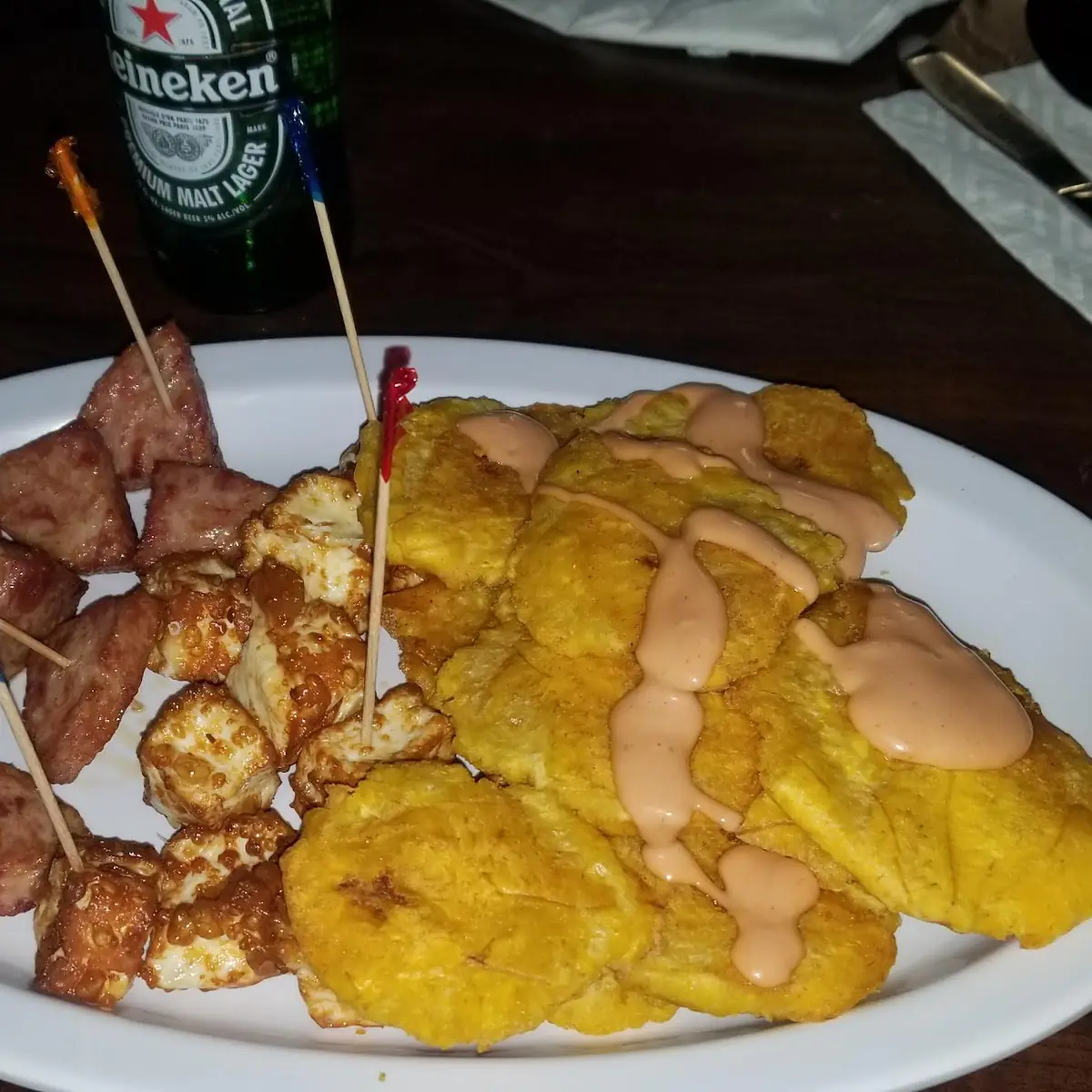 Queso Frito Salami
