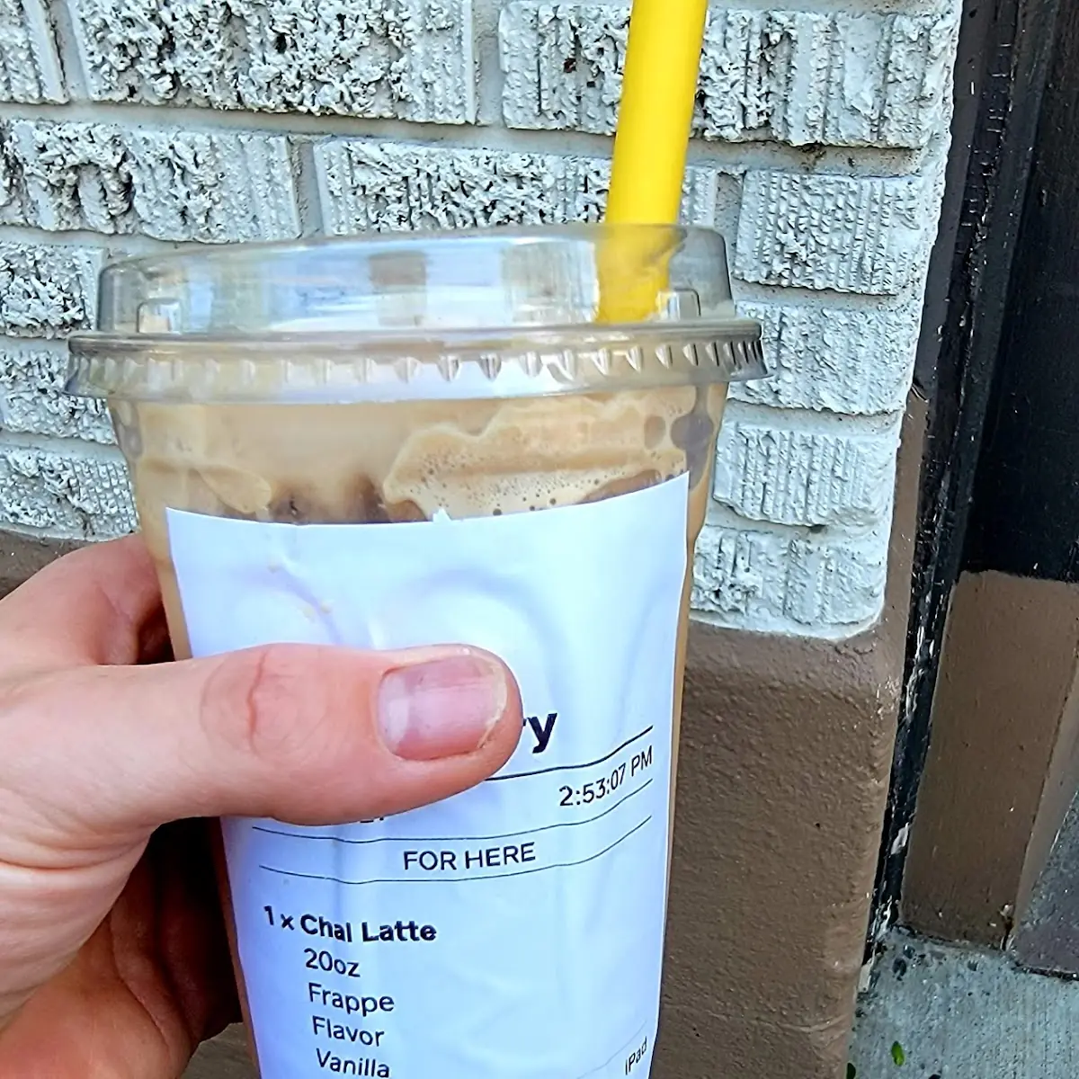 Vanilla Chai Latte