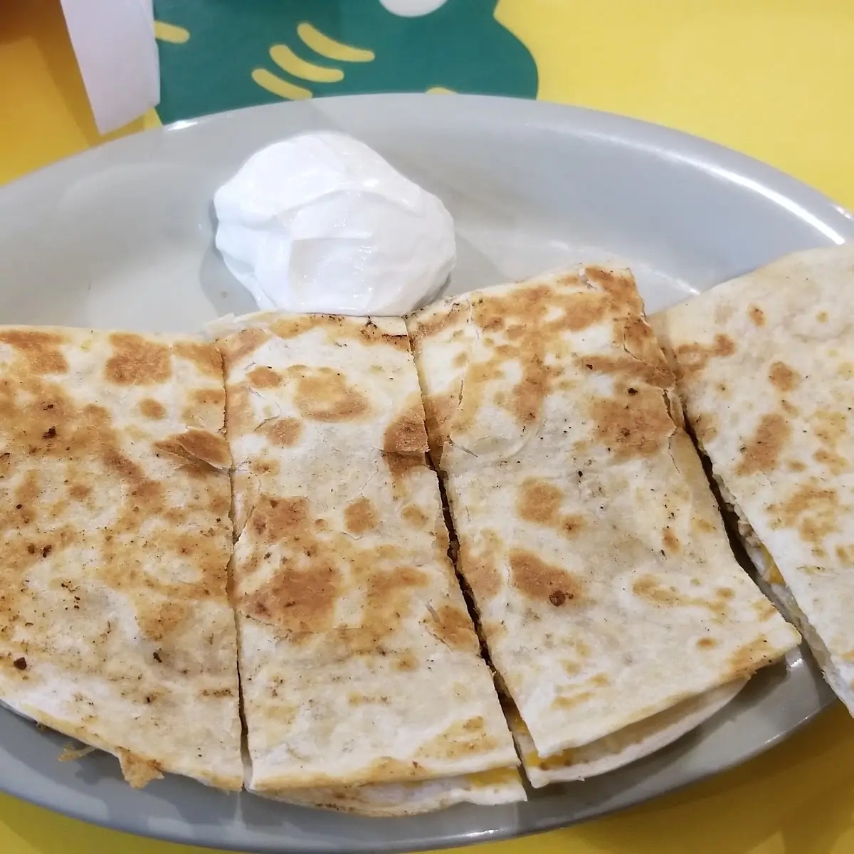 Shredded Chicken Quesadilla