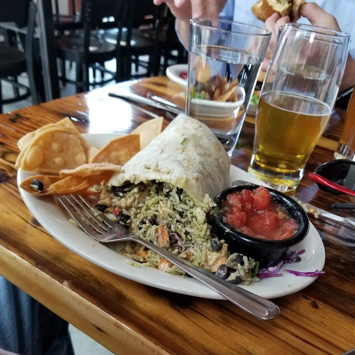 Sweet Potato Burrito