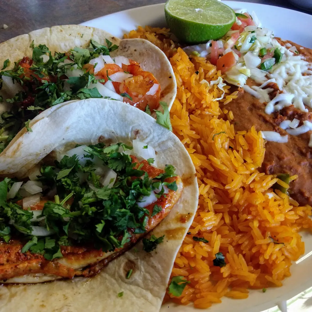 Grilled Fish 2 or Shrimp Tacos