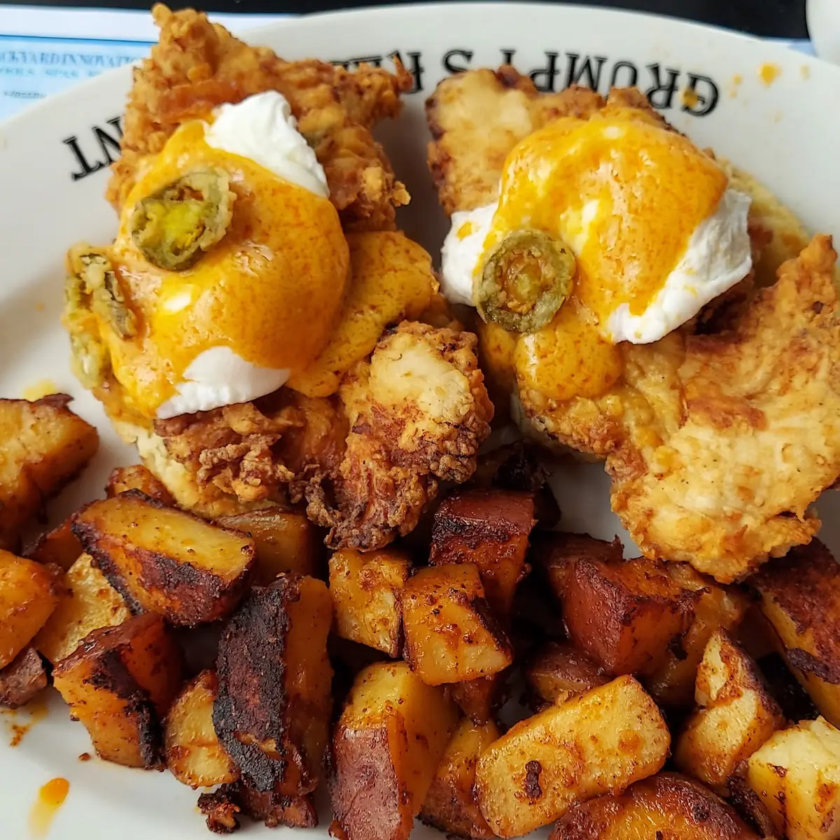 Fried Chicken Benedict