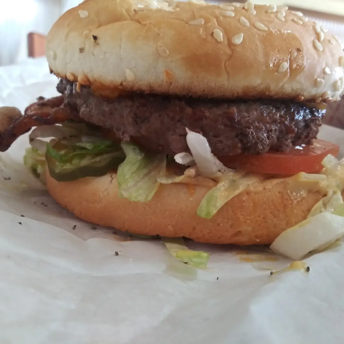 Burger Add Bacon