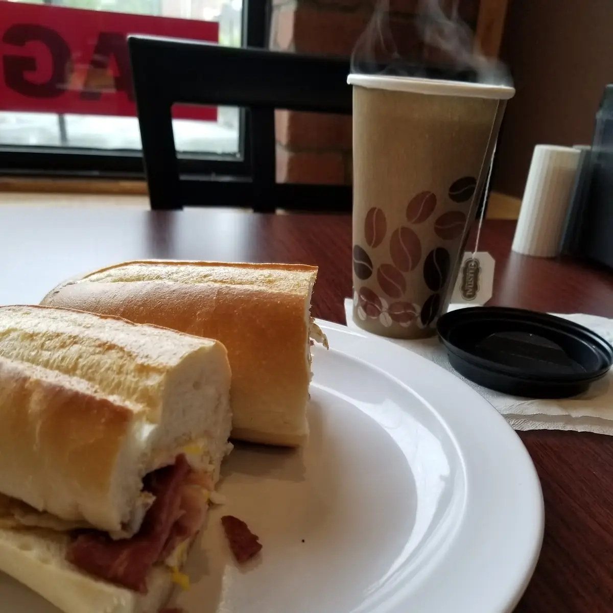 Bacon Egg and Cheese Sandwich