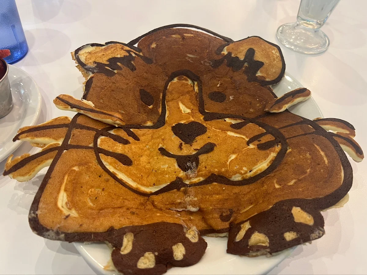 Guinea Pig Pancake Art