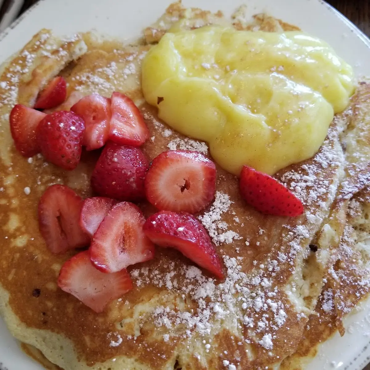 Ricotta Cheese Pancake Combo