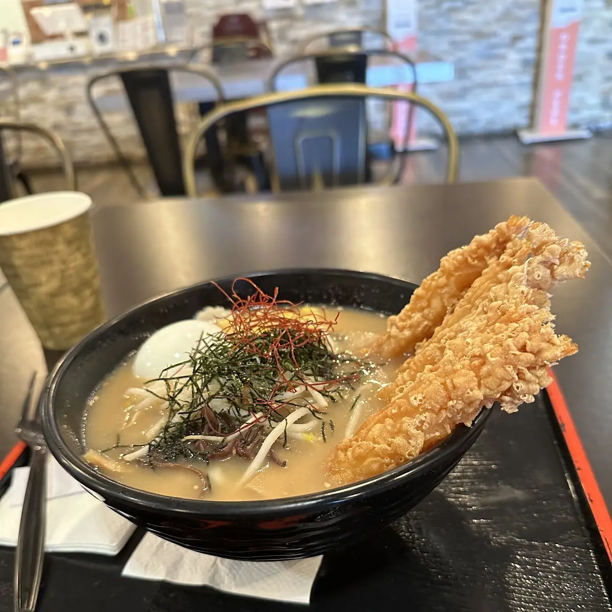 Shrimp Tempura Udon Soup