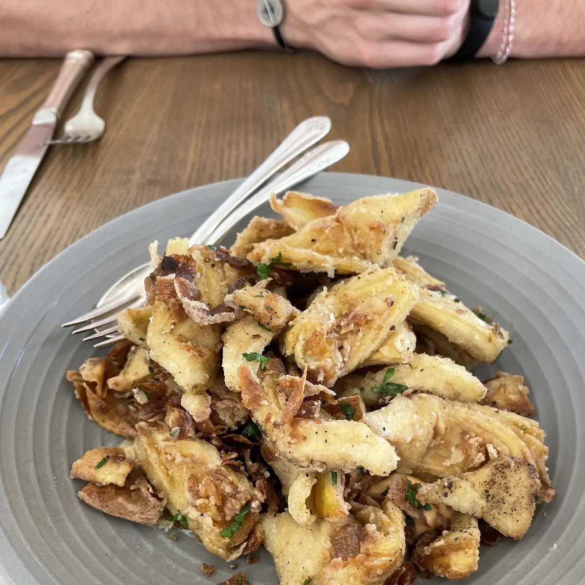 Fried Baby Artichokes