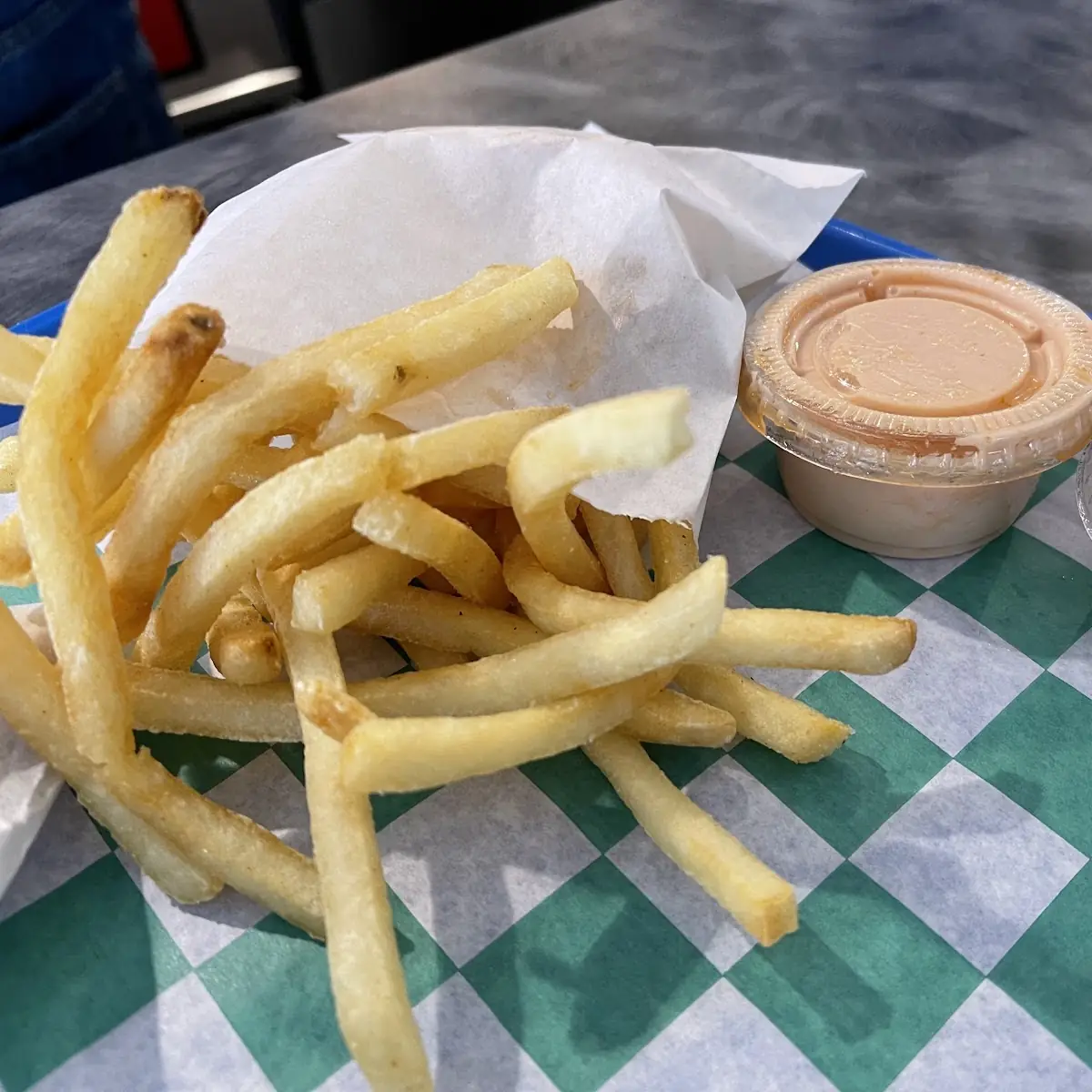 French Fries with Dipping Sauces