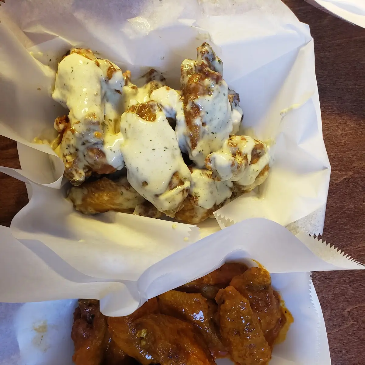 Garlic Parmesan Wings