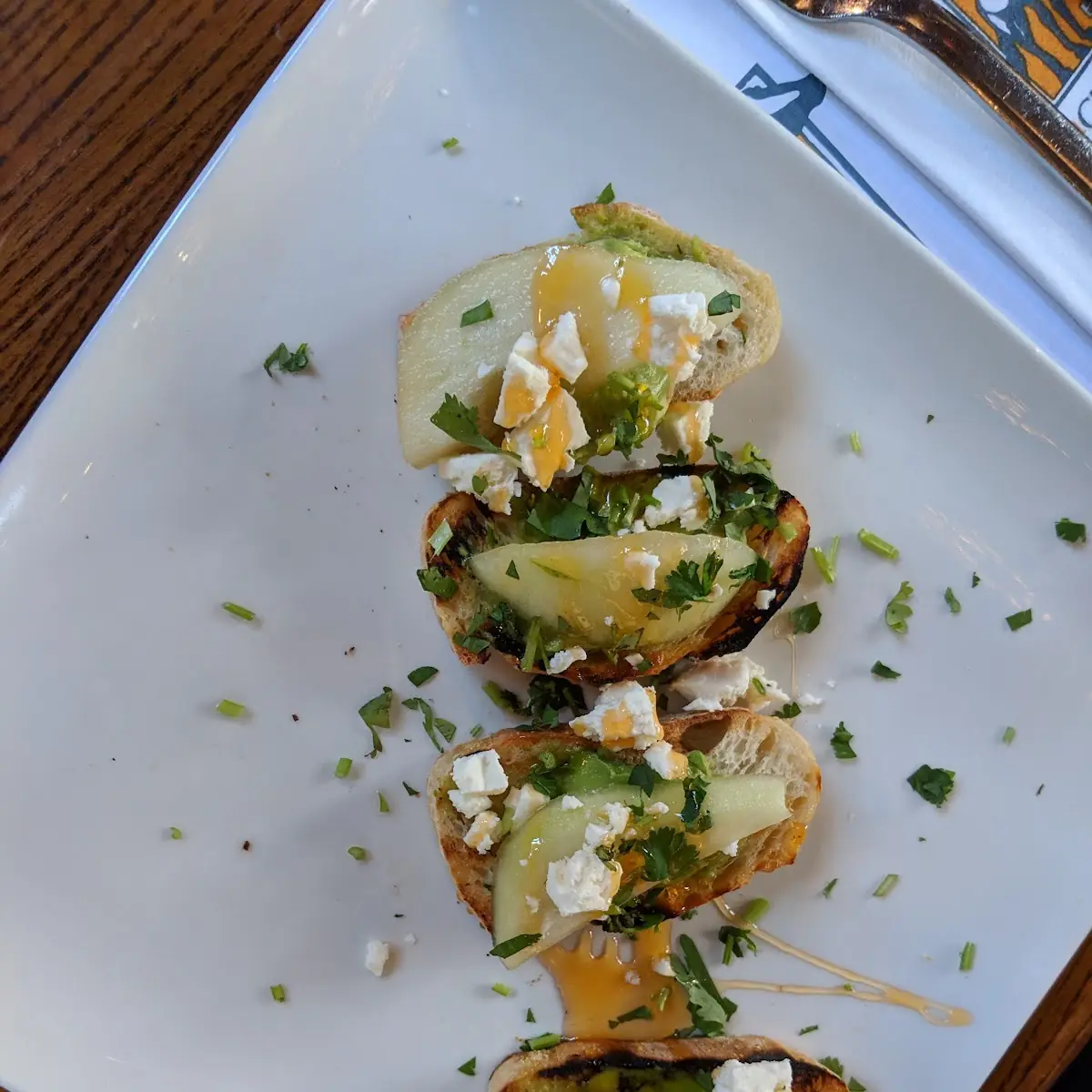 Avocado Toast with Pear
