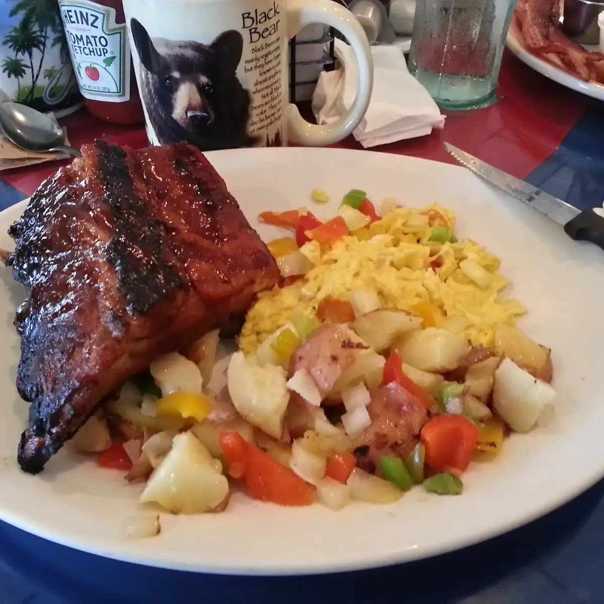 Spare Ribs and Eggs Any Style