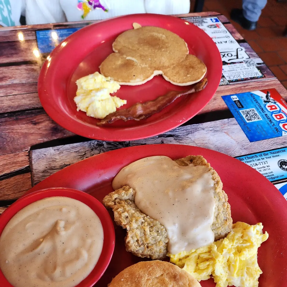 2 Eggs with Sausage Biscuit and Gravy