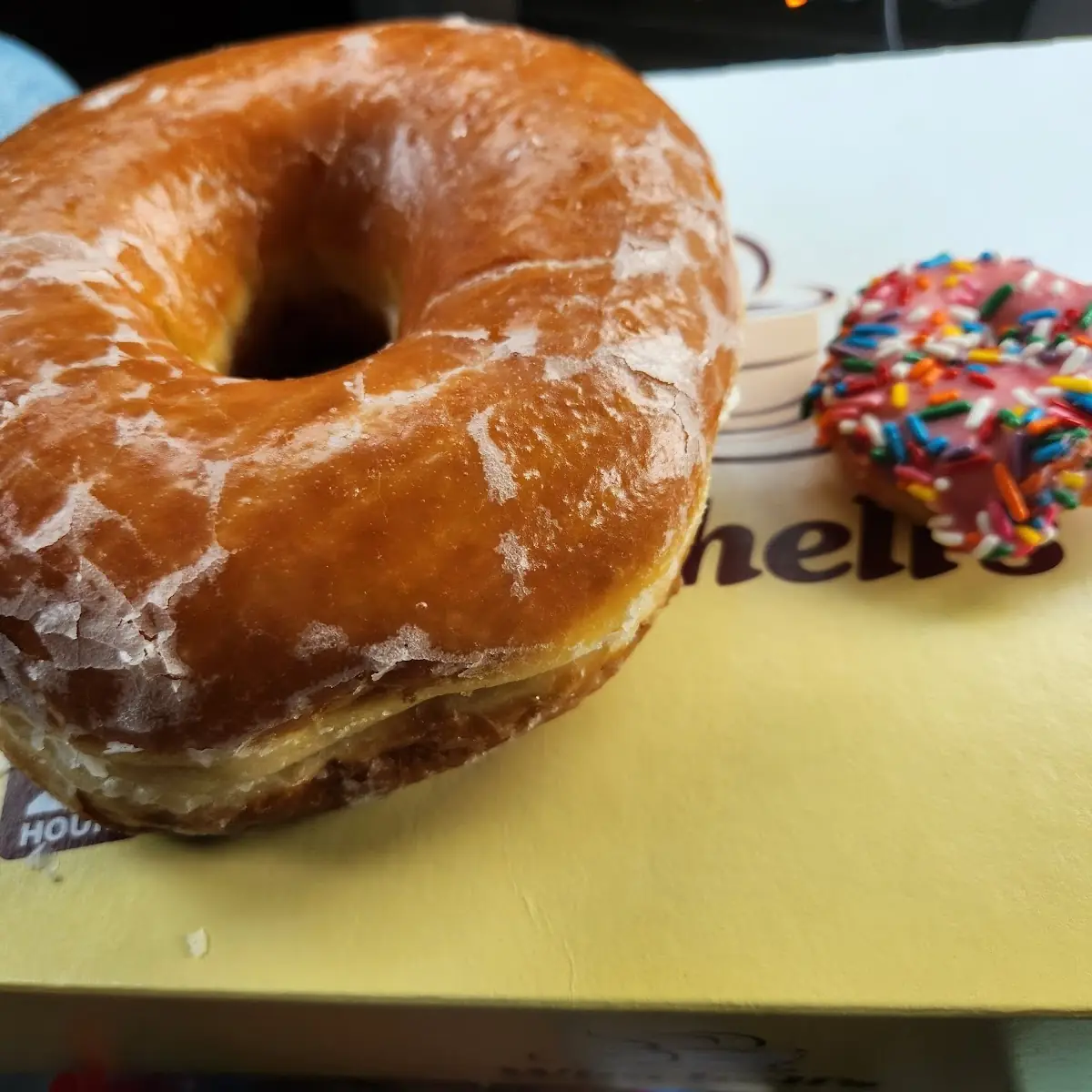 Huge vs Mini Doughnut