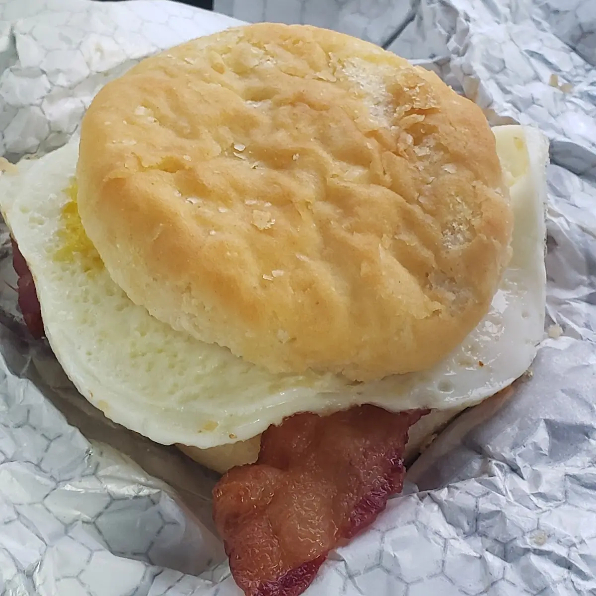 Bacon Egg and Cheese Sandwich