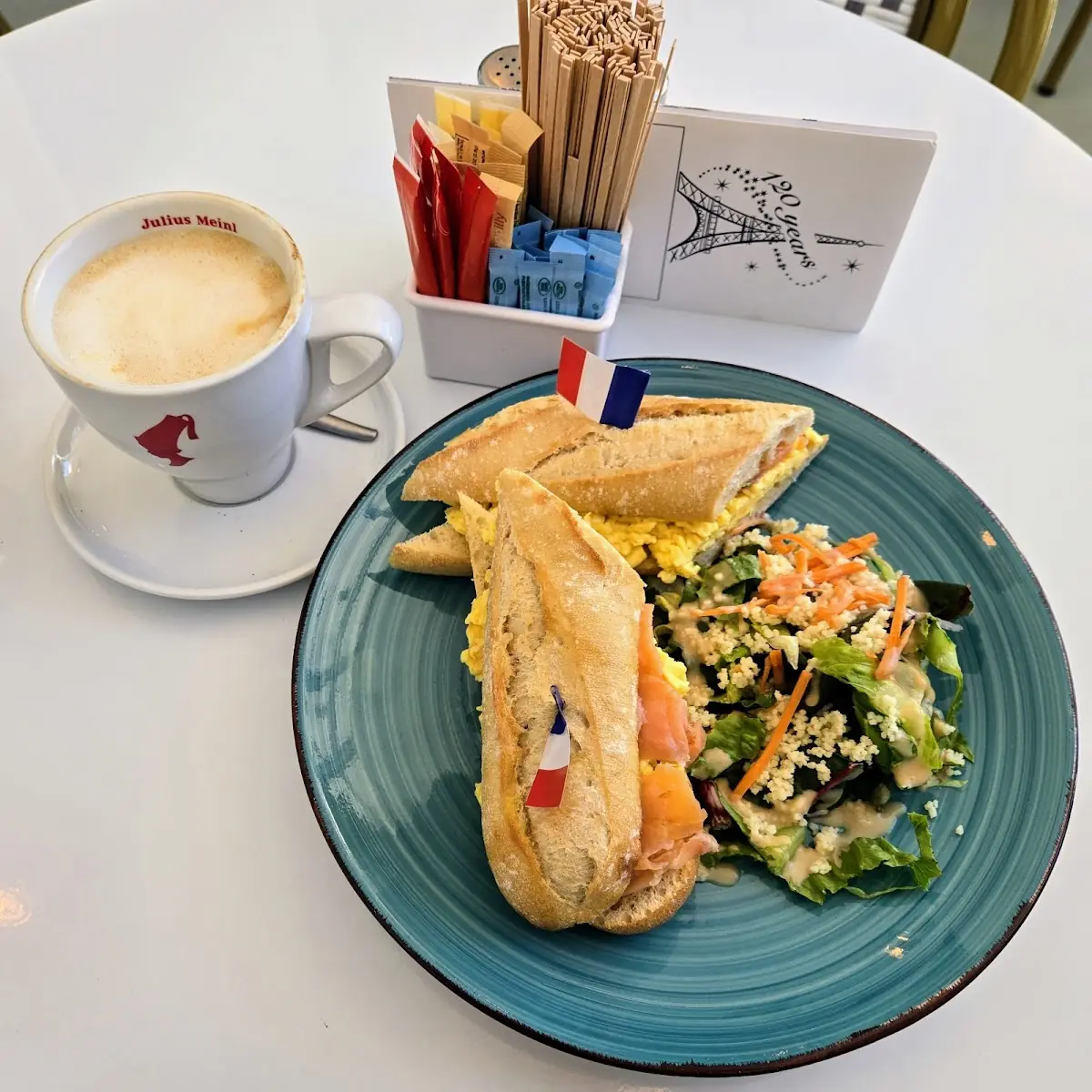 Salmon Cream Cheese Croissant
