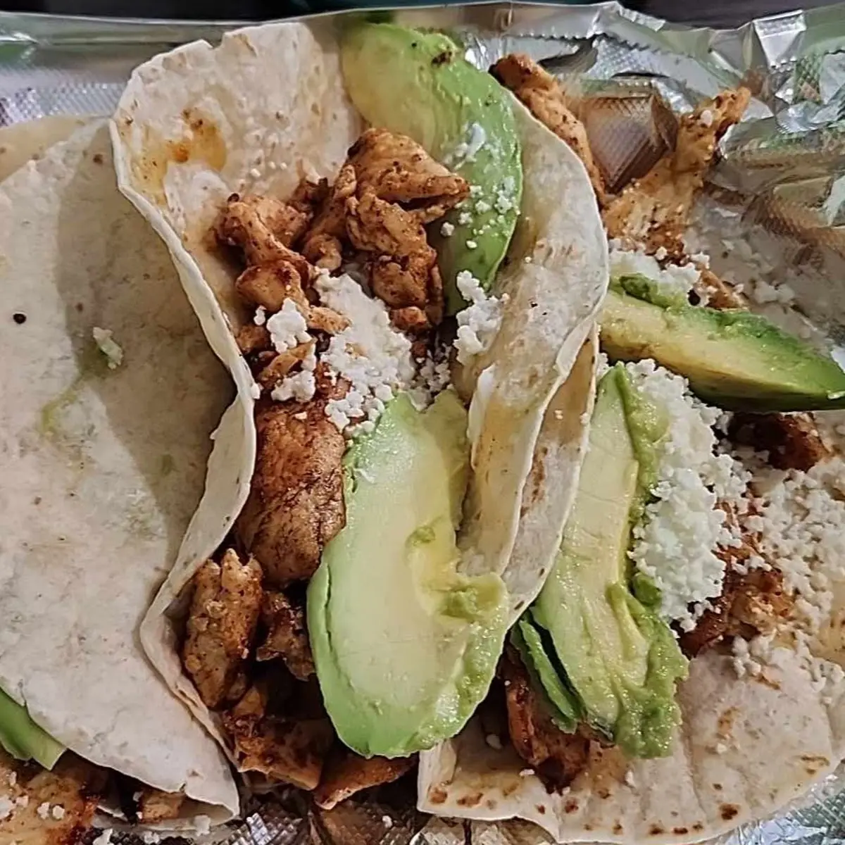 Grilled Chicken Avocado Tacos