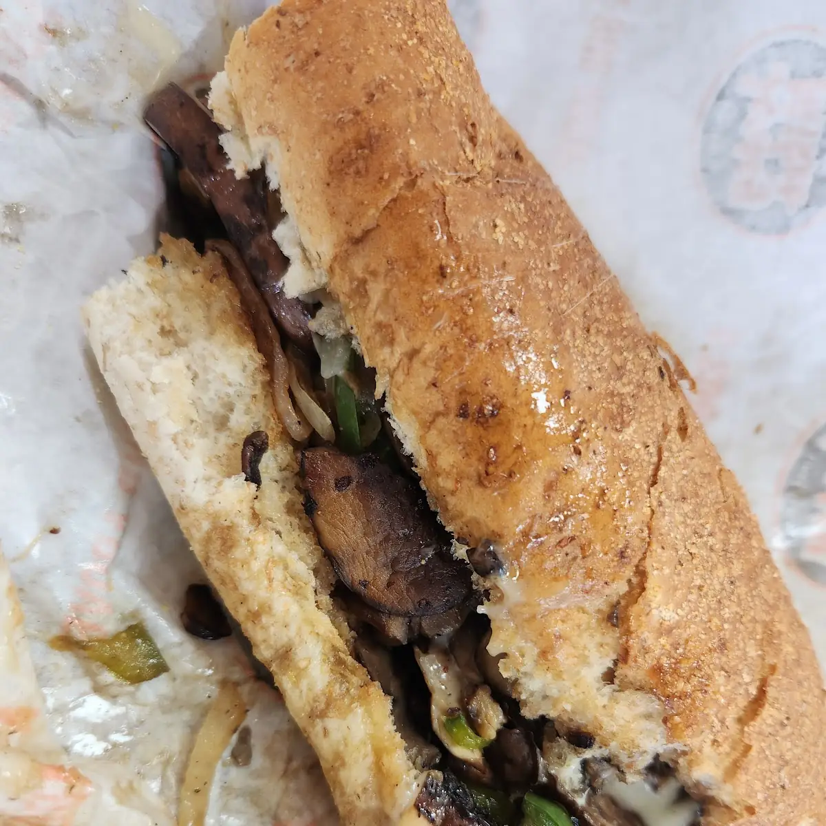 Grilled Mushroom Sandwich Cubano