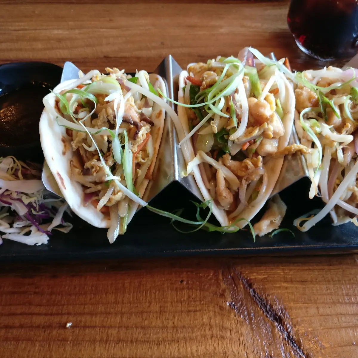 Mu Shu Chicken Tacos
