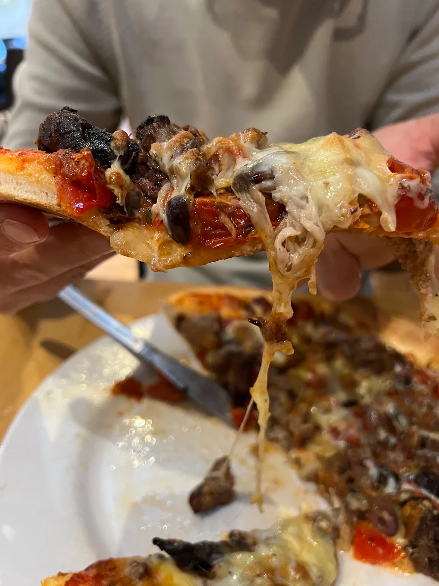 Slow Cooked Lamb Pizza, Maldon Hotel
