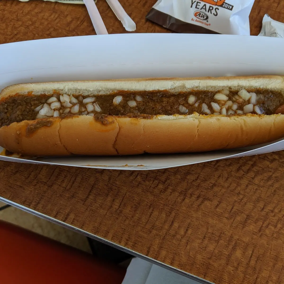 Foot Long Coney Cheese