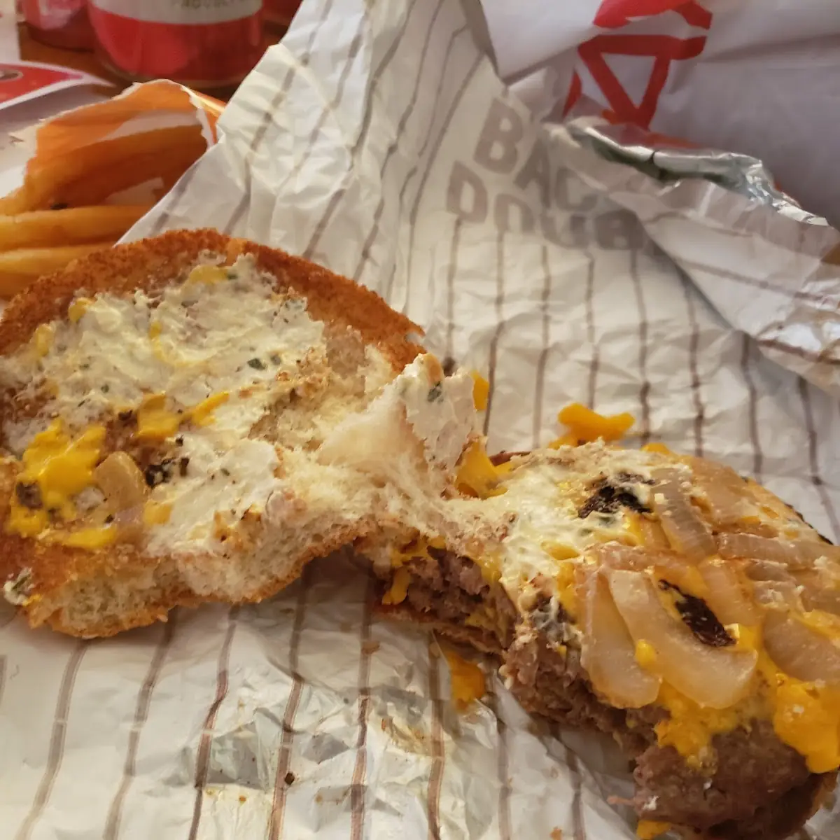 French Onion Bruger