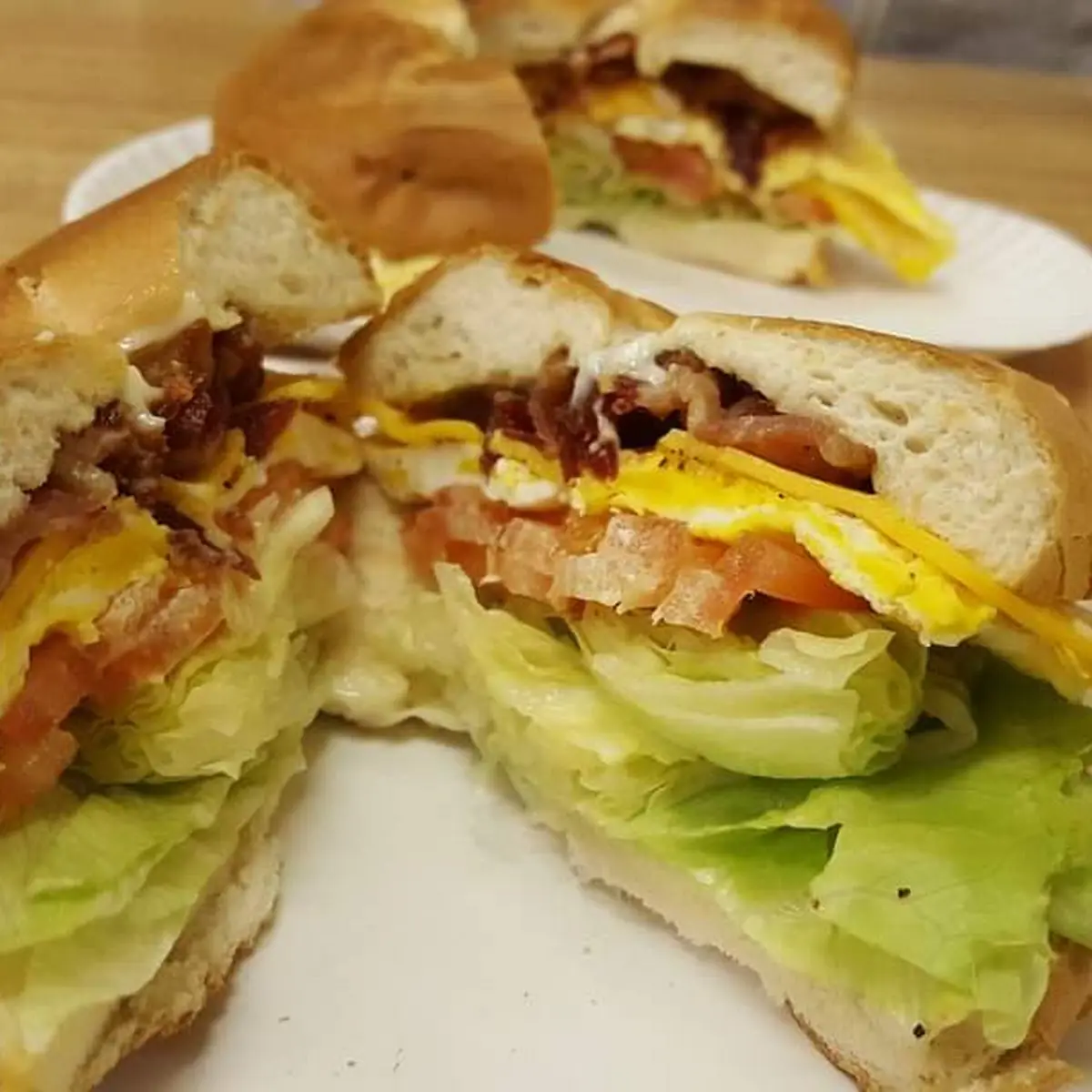 Bacon Egg & Cheese on a Bagel