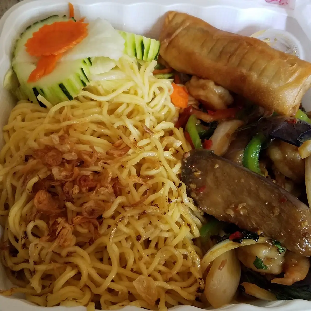 Spicy Eggplant Shrimp