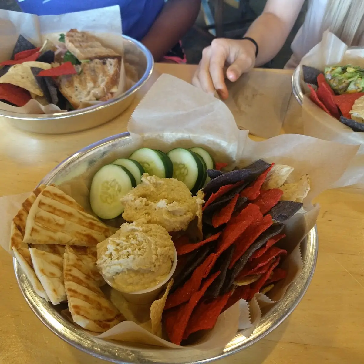 Chips & Hummus Platter