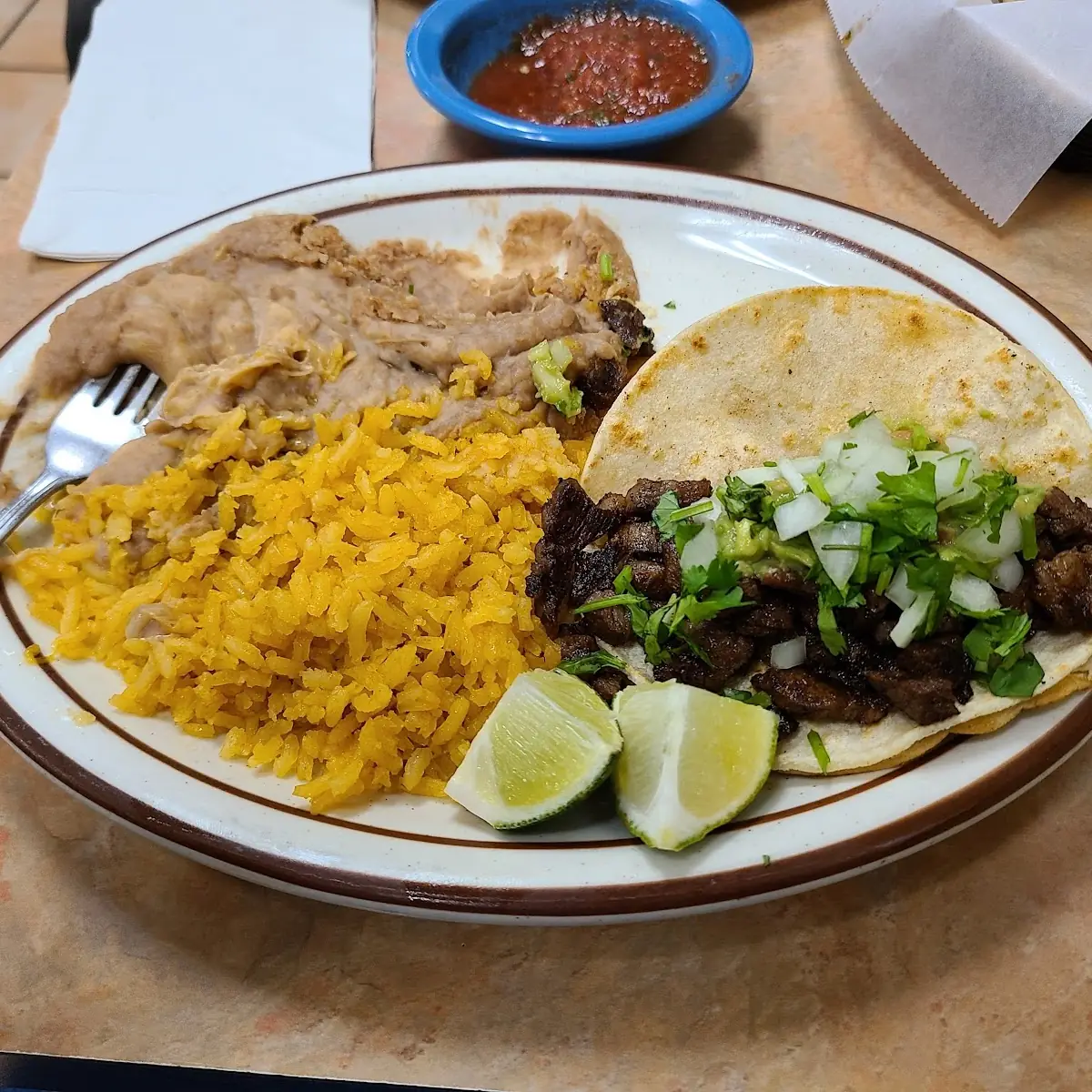 Shredded Beef Soft Taco