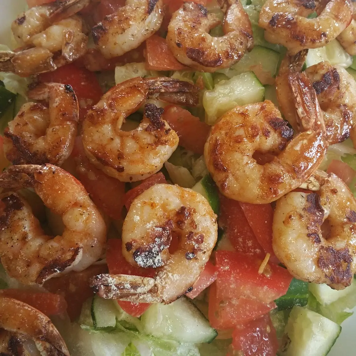 Grilled Shrimp Salad
