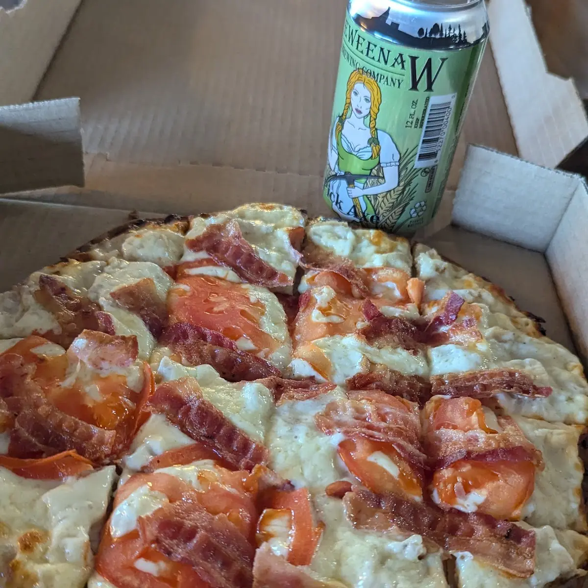Chicken Bacon Ranch Pizza