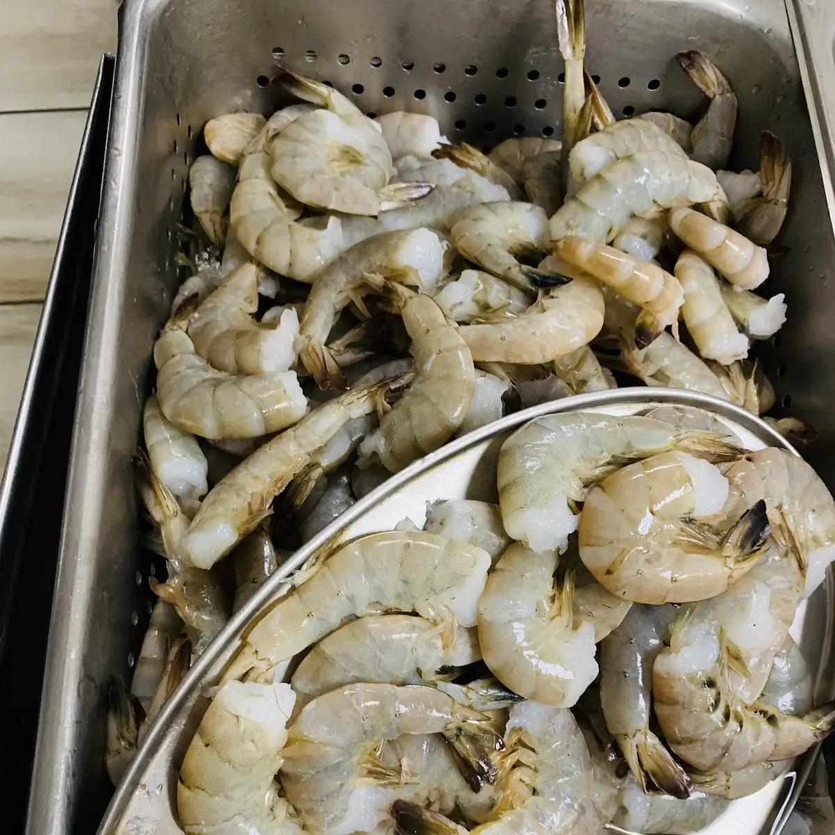 Steamed Shrimp