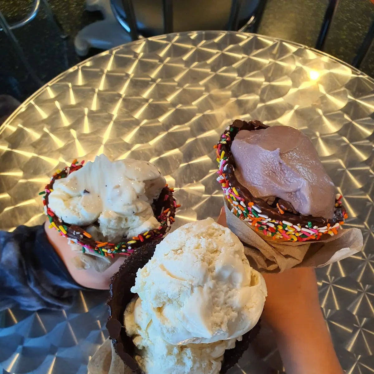 Dipped Waffle Cone