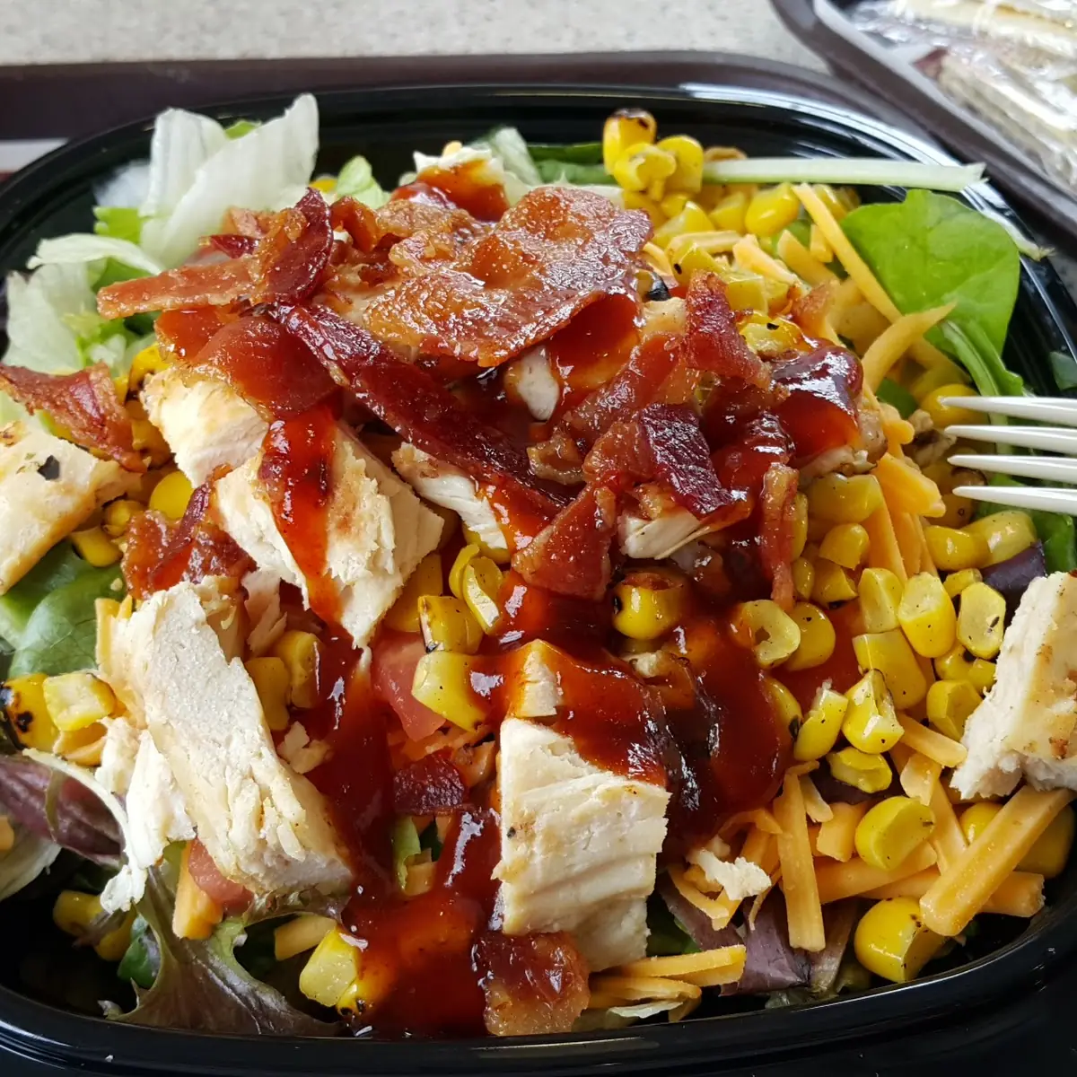 BBQ Ranch Chicken Salad