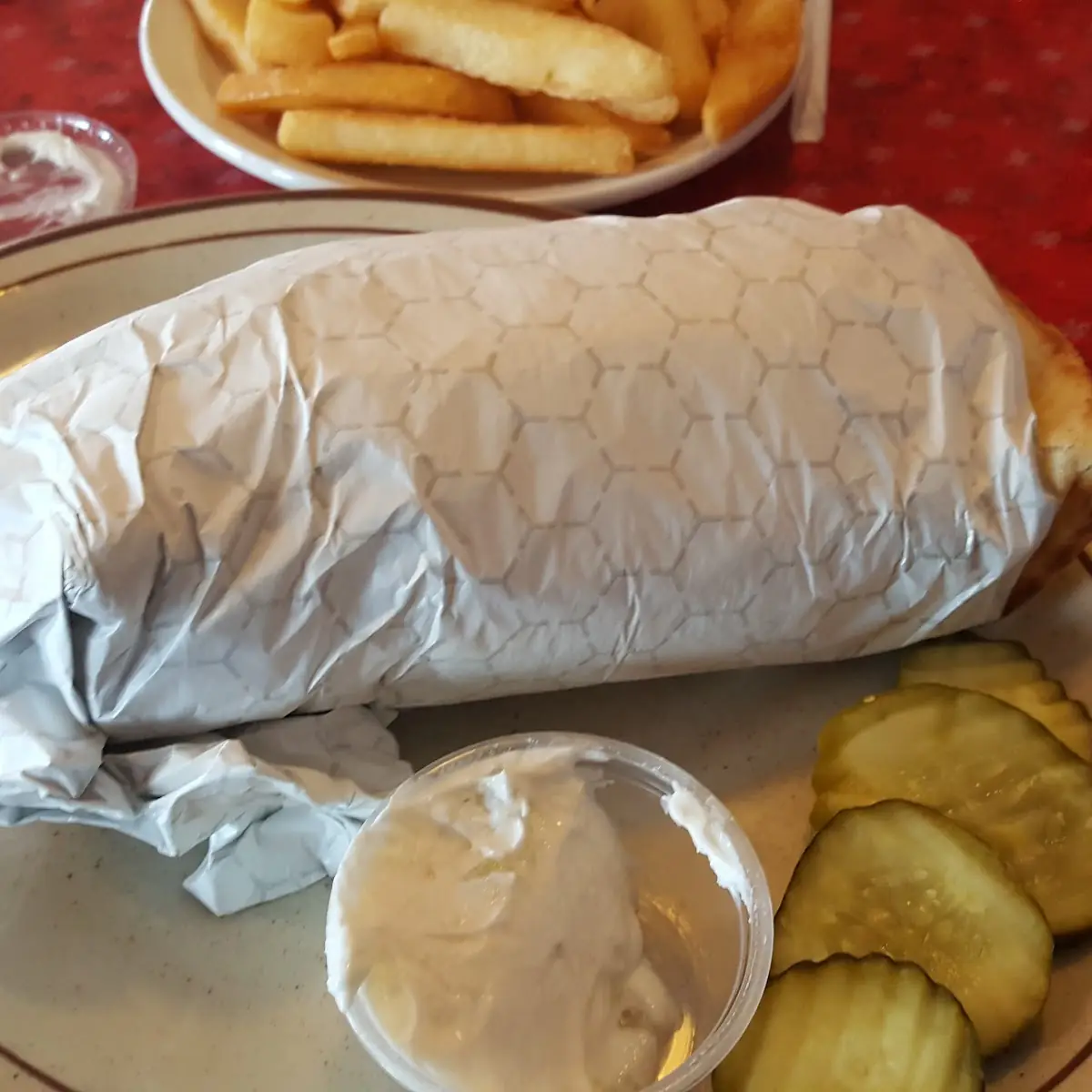 Greek Gyro Sandwich