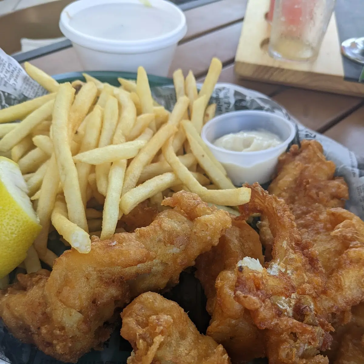 Hand Cut Grouper Fish Sandwich
