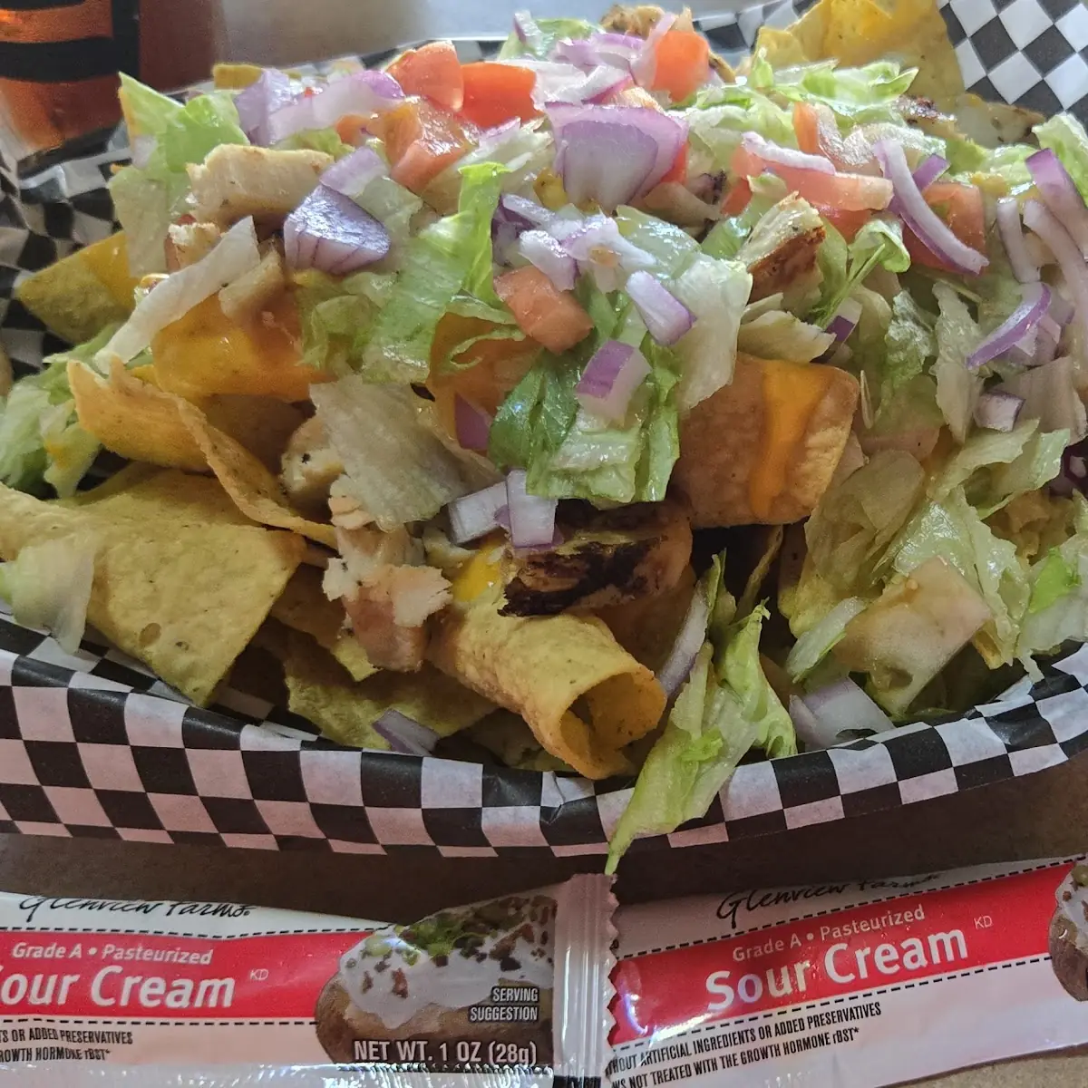 Chicken Nachos Supreme