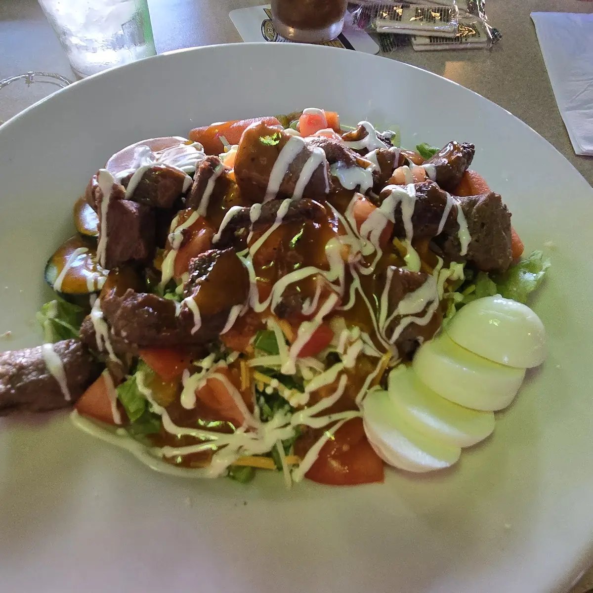 Chislic Salad