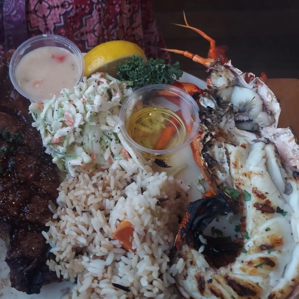 Blackened Sea Bass