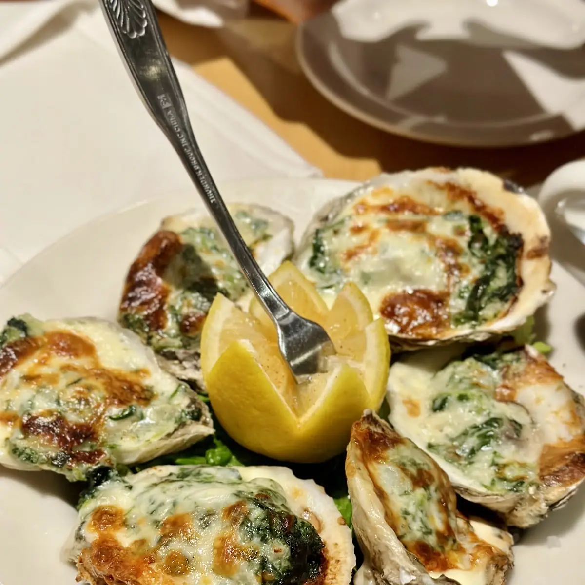 Oysters Rockefeller