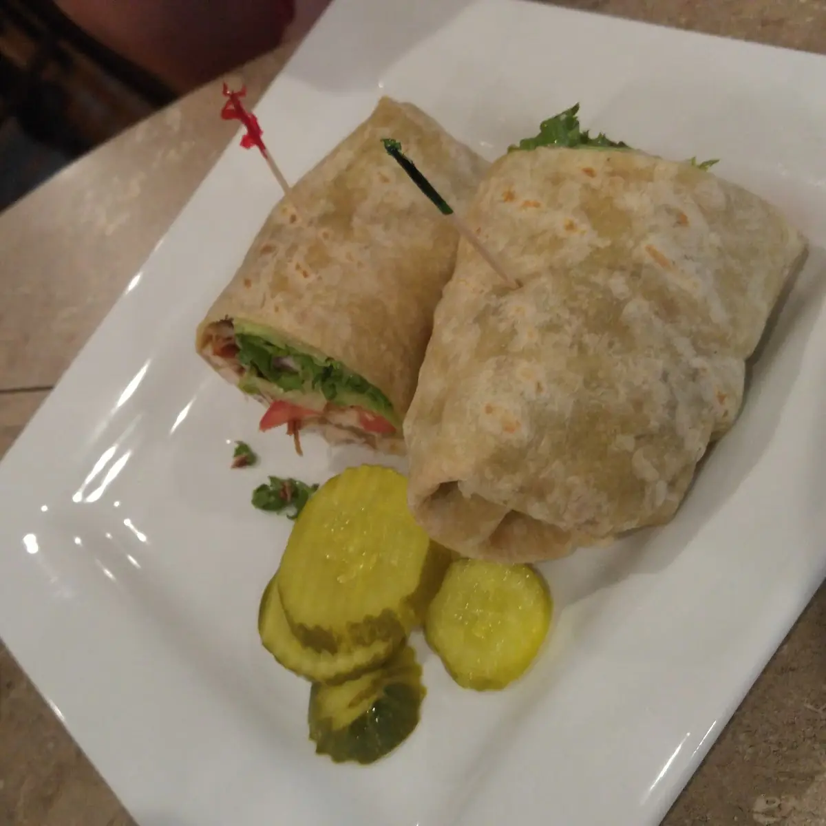 Honey Mustard Chicken Wrap