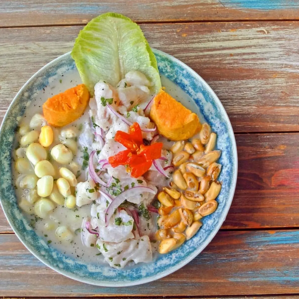 Ceviche Mixto Mixed Ceviche